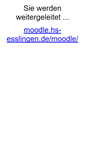 Mobile Screenshot of moodle.hs-esslingen.de